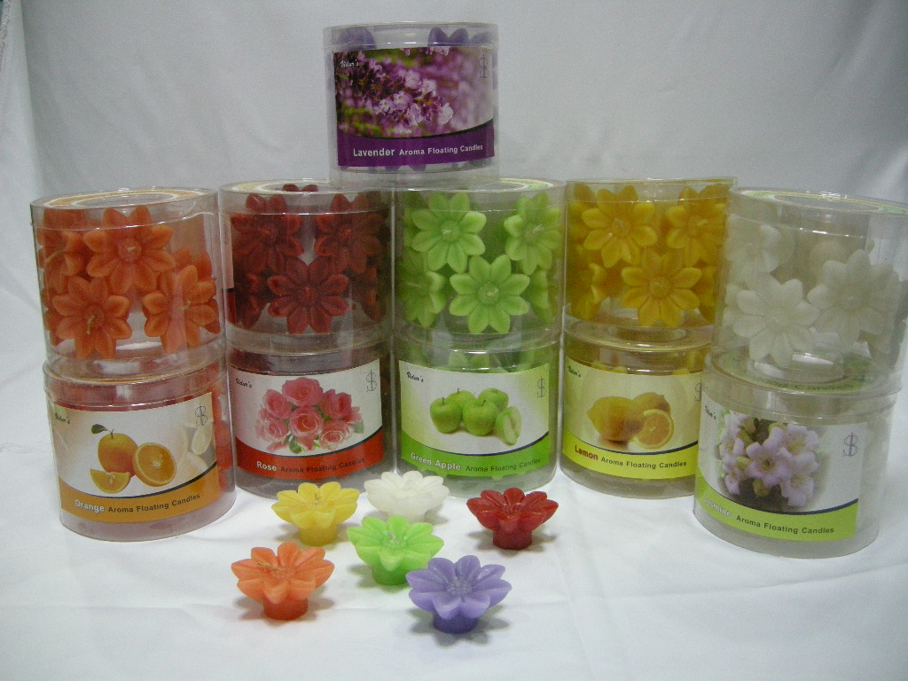 Manufacturers Exporters and Wholesale Suppliers of Aroma Floating Candles Vidur Jodhpur 